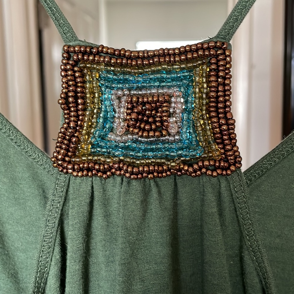Heritage 1981 Olive Green Tank Top - Picture 3 of 5